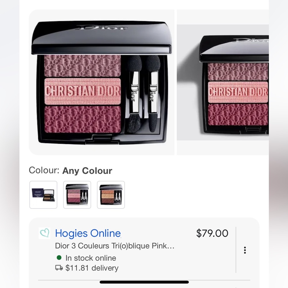 Dior eye shadow